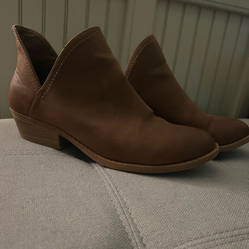 Dark Brown Ankle Boots